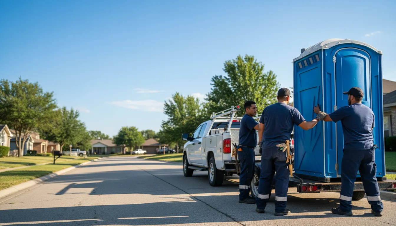Portable Toilet Rental in Flat Rock, MI near me